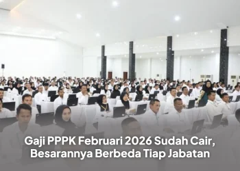Gaji PPPK Februari 2026 Sudah Cair dan Besarannya Tiap Jabatan