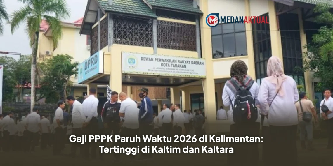Gaji PPPK Paruh Waktu 2026 di Kalimantan: Tertinggi di Kaltim dan Kaltara