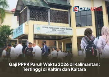 Gaji PPPK Paruh Waktu 2026 di Kalimantan: Tertinggi di Kaltim dan Kaltara