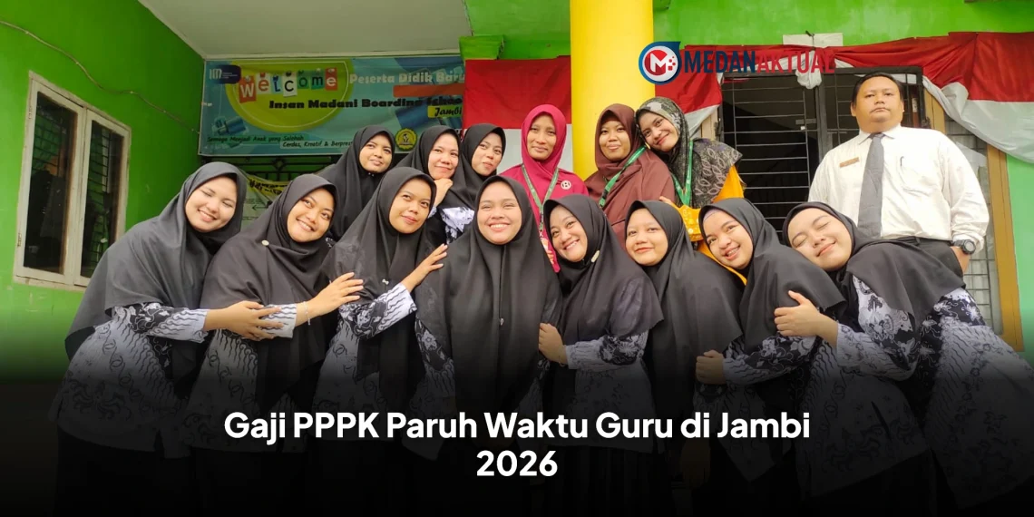 Gaji PPPK Paruh Waktu Guru di Jambi 2026