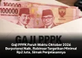 Gaji PPPK Paruh Waktu Oktober 2026 Berpotensi Naik, Robinsar Targetkan Minimal Rp2 Juta, Simak Penjelasannya