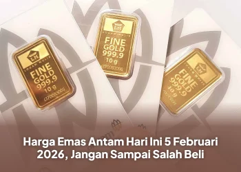 Harga Emas Antam Hari Ini 5 Februari 2026, Jangan Sampai Salah Beli