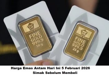 Harga Emas Antam Hari Ini 5 Februari 2026, Simak Sebelum Membeli