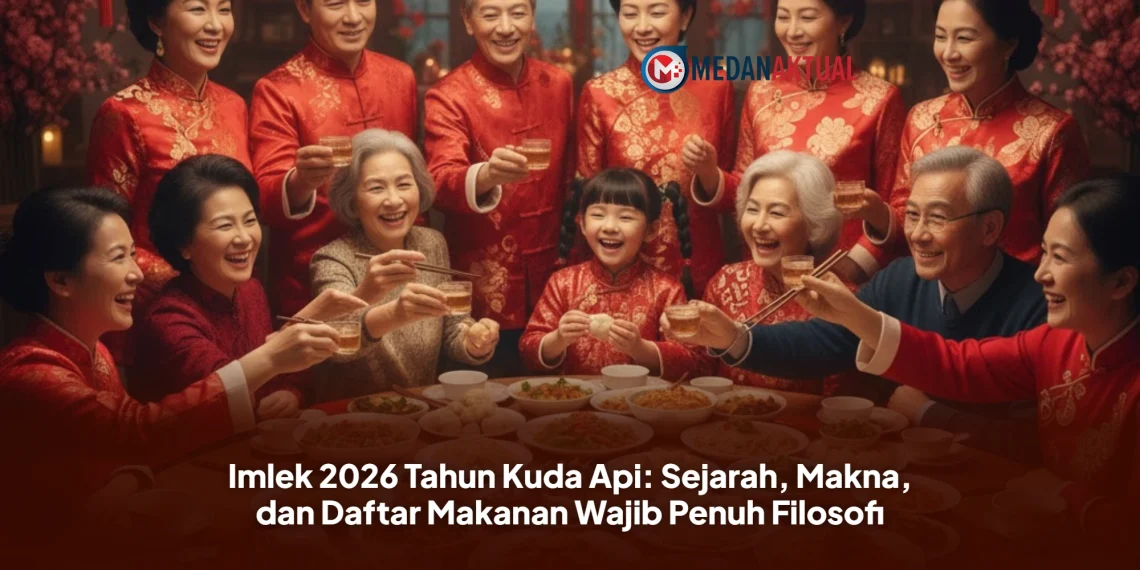 Imlek 2026 Tahun Kuda Api: Sejarah, Makna, dan Daftar Makanan Wajib Penuh Filosofi