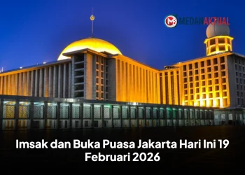 Imsak dan Buka Puasa Jakarta Hari Ini 19 Februari 2026