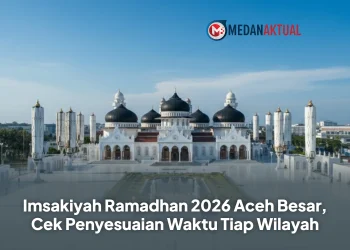 Imsakiyah Ramadhan 2026 Aceh Besar, Cek Penyesuaian Waktu Tiap Wilayah