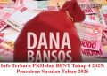 Info Terbaru PKH dan BPNT Tahap 4 2025: Pencairan Susulan Tahun 2026