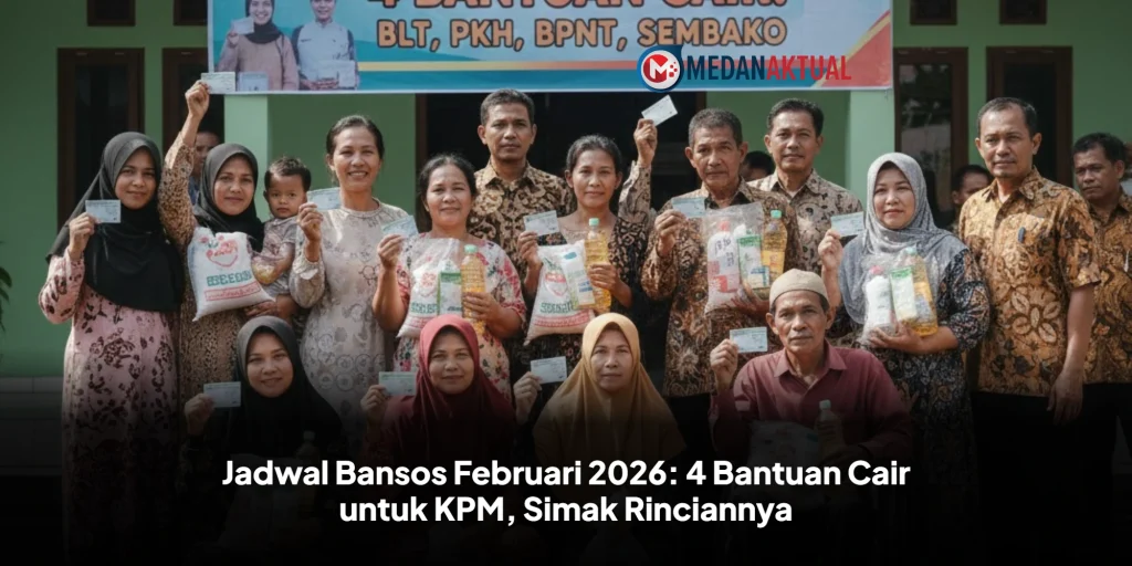 Jadwal Bansos Februari 2026: 4 Bantuan Cair untuk KPM, Simak Rinciannya