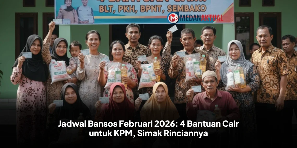 Jadwal Bansos Februari 2026: 4 Bantuan Cair untuk KPM, Simak Rinciannya