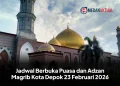 Jadwal Berbuka Puasa dan Adzan Magrib Kota Depok 23 Februari 2026