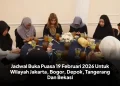 Jadwal Buka Puasa 19 Februari 2026 Untuk Wilayah Jakarta, Bogor, Depok, Tangerang Dan Bekasi