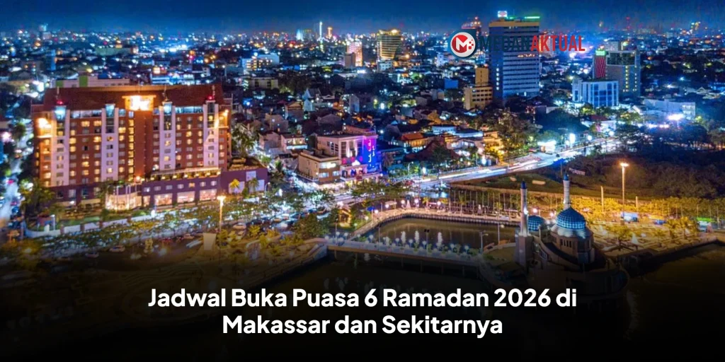Jadwal Buka Puasa 6 Ramadan 2026 di Makassar dan Sekitarnya