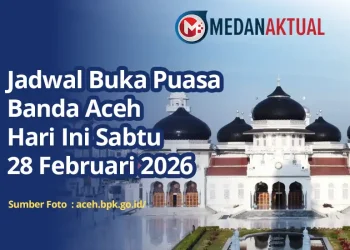 Jadwal Buka Puasa Banda Aceh Hari Ini Sabtu 28 Februari 2026