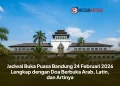 Jadwal Buka Puasa Bandung 24 Februari 2026 Lengkap dengan Doa Berbuka Arab, Latin, dan Artinya