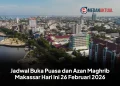 Jadwal Buka Puasa dan Azan Maghrib Makassar Hari Ini 26 Februari 2026