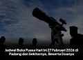 Jadwal Buka Puasa Hari Ini 27 Februari 2026 di Padang dan Sekitarnya, Beserta Doanya