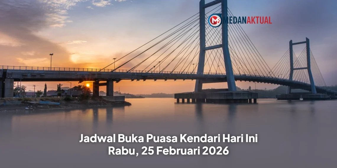 Jadwal Buka Puasa Kendari Hari Ini Rabu, 25 Februari 2026