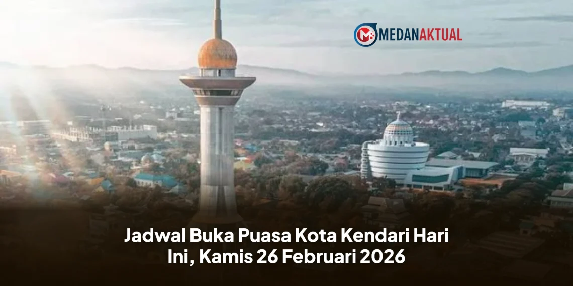 Jadwal Buka Puasa Kota Kendari Hari Ini, Kamis 26 Februari 2026