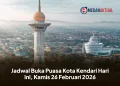 Jadwal Buka Puasa Kota Kendari Hari Ini, Kamis 26 Februari 2026