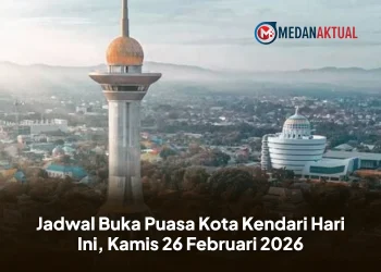 Jadwal Buka Puasa Kota Kendari Hari Ini, Kamis 26 Februari 2026