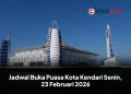 Jadwal Buka Puasa Kota Kendari Senin, 23 Februari 2026