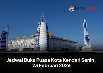 Jadwal Buka Puasa Kota Kendari Senin, 23 Februari 2026