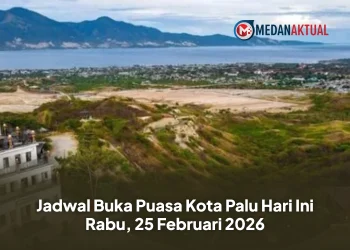Jadwal Buka Puasa Kota Palu Hari Ini Rabu, 25 Februari 2026