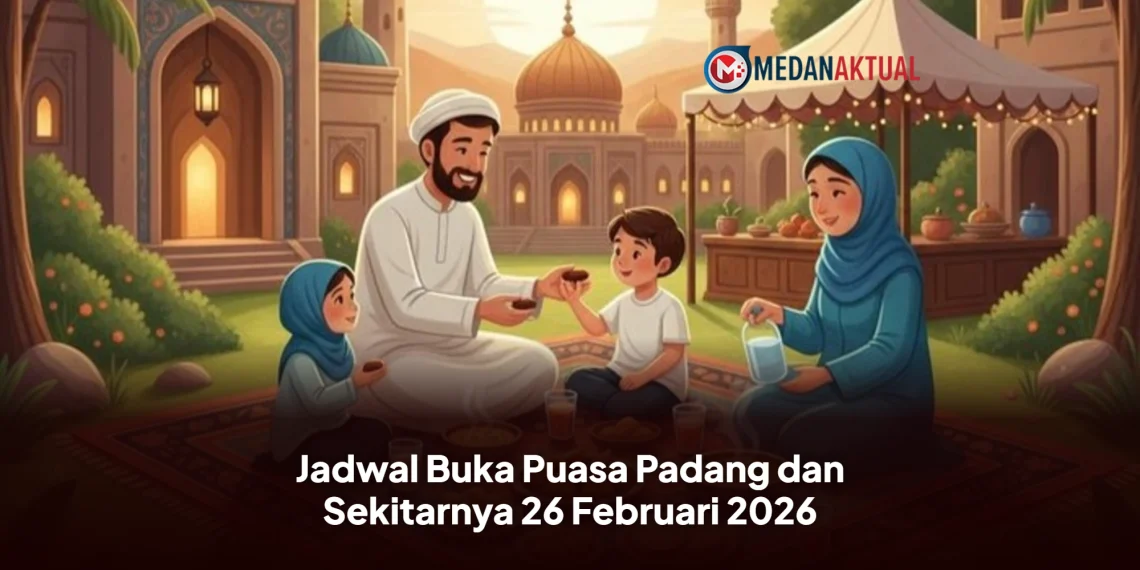 Jadwal Buka Puasa Padang dan Sekitarnya 26 Februari 2026