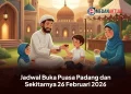 Jadwal Buka Puasa Padang dan Sekitarnya 26 Februari 2026