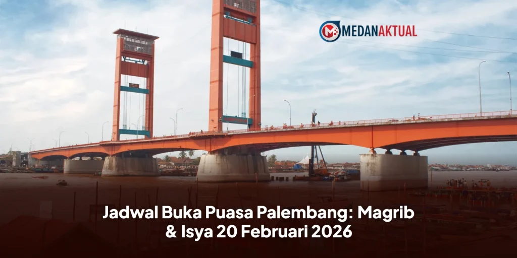 Jadwal Buka Puasa Palembang: Magrib & Isya 20 Februari 2026