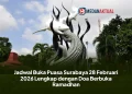 Jadwal Buka Puasa Surabaya 28 Februari 2026 Lengkap dengan Doa Berbuka Ramadhan