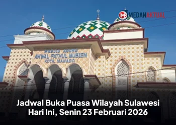 Jadwal Buka Puasa Wilayah Sulawesi Hari Ini, Senin 23 Februari 2026
