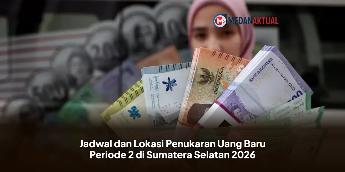 Jadwal dan Lokasi Penukaran Uang Baru Periode 2 di Sumatera Selatan 2026
