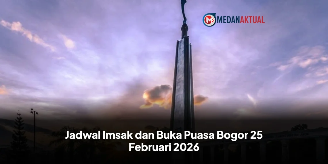Jadwal Imsak dan Buka Puasa Bogor 25 Februari 2026