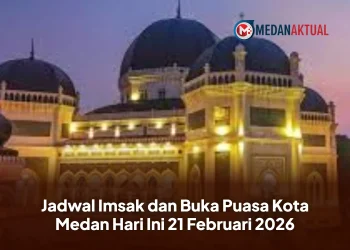 Jadwal Imsak dan Buka Puasa Kota Medan Hari Ini 21 Februari 2026