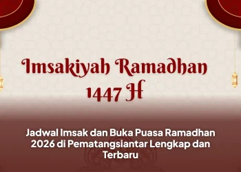 Jadwal Imsak dan Buka Puasa Ramadhan 2026 di Pematangsiantar Lengkap dan Terbaru