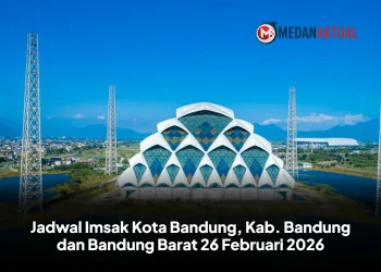Jadwal Imsak Kota Bandung, Kab. Bandung dan Bandung Barat 26 Februari 2026