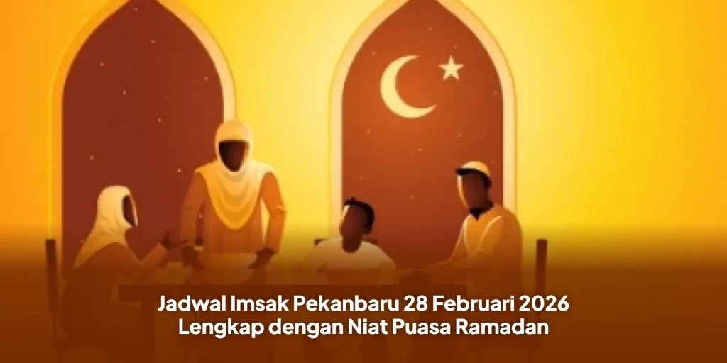 Jadwal Imsak Pekanbaru 28 Februari 2026 Lengkap dengan Niat Puasa Ramadan