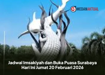 Jadwal Imsakiyah dan Buka Puasa Surabaya Hari Ini Jumat 20 Februari 2026
