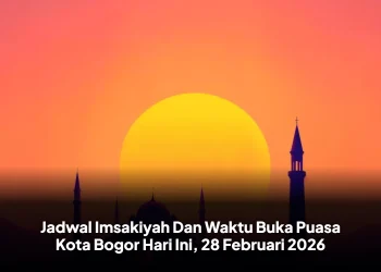 Jadwal Imsakiyah Dan Waktu Buka Puasa Kota Bogor Hari Ini, 28 Februari 2026