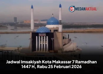 Jadwal Imsakiyah Kota Makassar 7 Ramadhan 1447 H, Rabu 25 Februari 2026