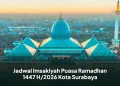 Jadwal Imsakiyah Puasa Ramadhan 1447 H/2026 Kota Surabaya