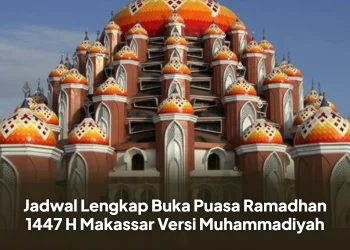 Jadwal Lengkap Buka Puasa Ramadhan 1447 H Makassar Versi Muhammadiyah