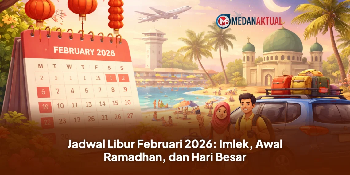 Jadwal Libur Februari 2026: Imlek, Awal Ramadhan, dan Hari Besar