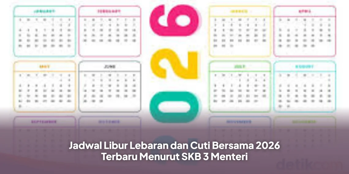 Jadwal Libur Lebaran dan Cuti Bersama 2026 Terbaru Menurut SKB 3 Menteri
