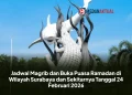 Jadwal Magrib dan Buka Puasa Ramadan di Wilayah Surabaya dan Sekitarnya Tanggal 24 Februari 2026