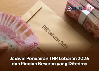 Jadwal Pencairan THR Lebaran 2026 dan Rincian Besaran yang Diterima
