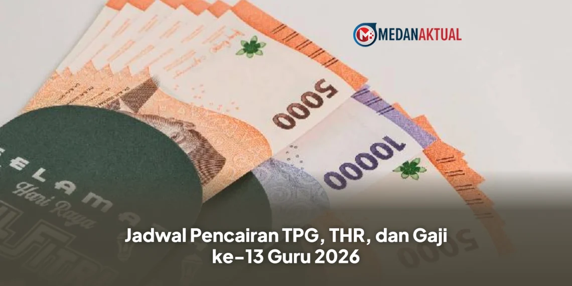 Jadwal Pencairan TPG, THR, dan Gaji ke-13 Guru 2026