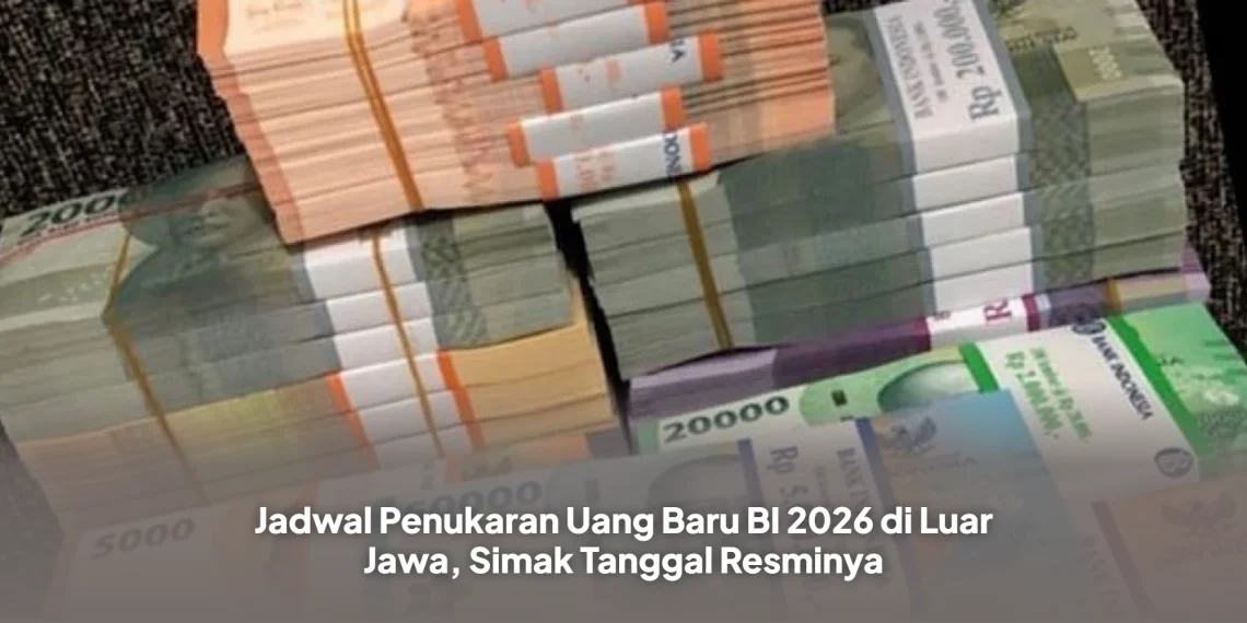 Jadwal Penukaran Uang Baru BI 2026 di Luar Jawa, Simak Tanggal Resminya