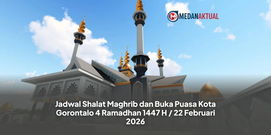 Jadwal Shalat Maghrib dan Buka Puasa Kota Gorontalo 4 Ramadhan 1447 H / 22 Februari 2026